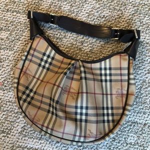 Burberry Check Hobo Bag Retail $795